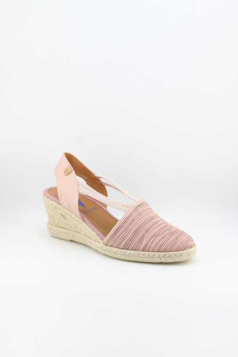Verbenas Braided Wedge Espadrille Slingback Sandals
